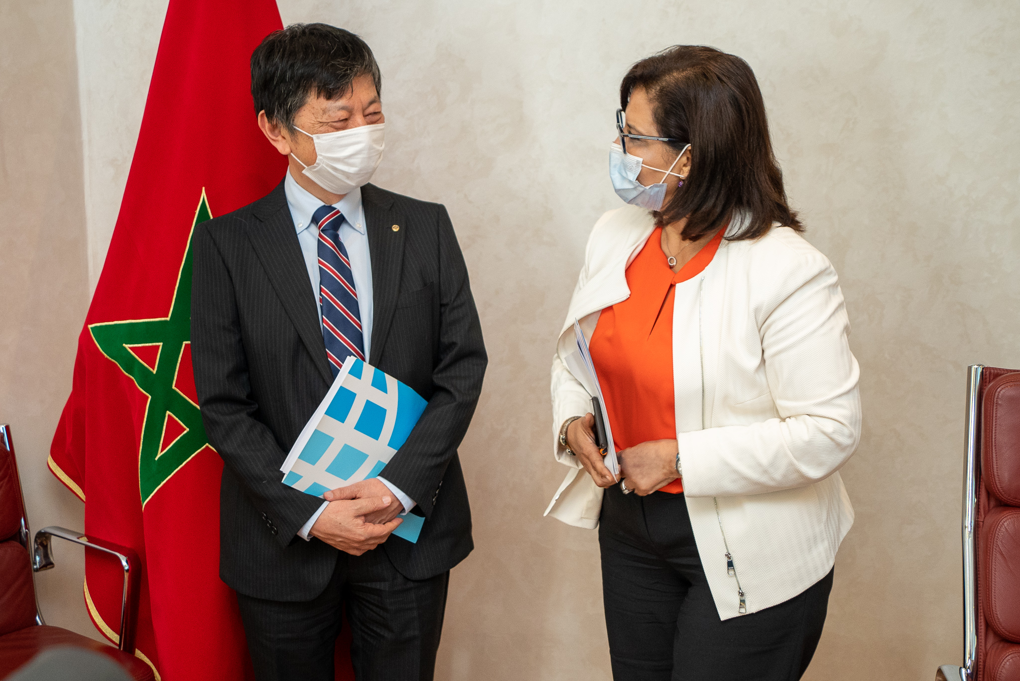 Atelier de lancement d’un Projet en partenariat avec le Département de la Pêche Maritime, l’ONU Femmes Maroc et la FAO Maroc _18/03/2021